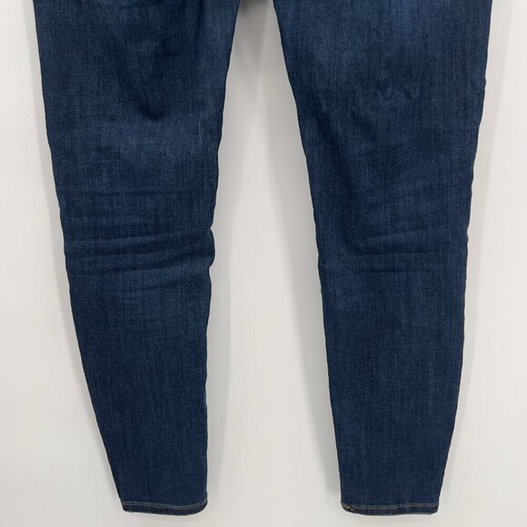 Free People Women's High- Rise Destroyed Knee Skinny Jeans 27 - Picture 6 of 10